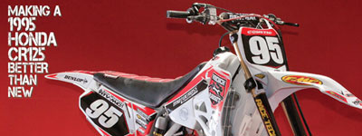 Motocross Action Rebuilds 95  Honda CR125 